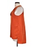 Ro & De 100% Polyester Orange Sleeveless Blouse Size L - photo 5