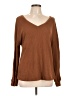 Shein 100% Polyester Brown Long Sleeve Top Size 12 - photo 1