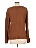 Shein 100% Polyester Brown Long Sleeve Top Size 12 - photo 2