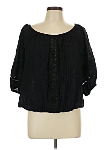 Sanctuary 3/4 Sleeve Blouse (view 1)