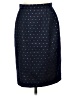 Escada by Margaretha Ley Polka Dots Blue Wool Skirt Size EU 36 / US 6 - photo 1