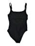 J.Crew Solid Black One Piece Swimsuit Size XL (estimated) - photo 2