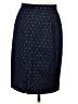 Escada by Margaretha Ley Polka Dots Blue Wool Skirt Size EU 36 / US 6 - photo 2