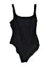 J.Crew Solid Black One Piece Swimsuit Size XL (estimated) - photo 1