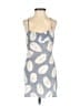 Pull&Bear Paisley Blue Casual Dress Size XS - photo 1