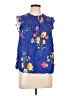 Old Navy 100% Rayon Blue Sleeveless Blouse Size L - photo 1