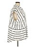 Alfani 100% Polyester Stripes Color Block White Ivory Sleeveless Blouse Size 20 - photo 4