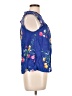 Old Navy 100% Rayon Blue Sleeveless Blouse Size L - photo 4