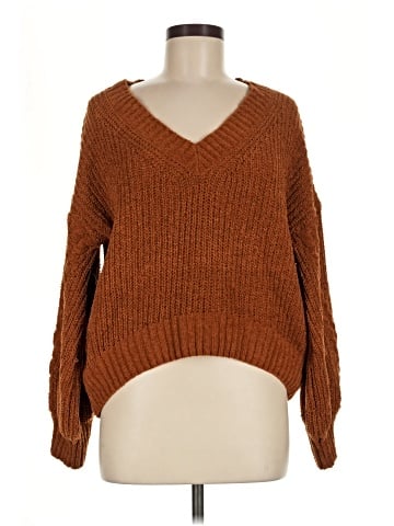 Pink Rose Pullover Sweater (view 1)