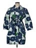 Garnet Hill 100% Cotton Blue Raincoat Size 8 - photo 1