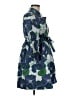 Garnet Hill 100% Cotton Blue Raincoat Size 8 - photo 4