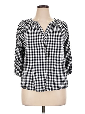 Crown & Ivy 3/4 Sleeve Blouse (view 1)