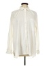 Lou & Grey Ivory Long Sleeve Blouse Size L - photo 1