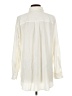 Lou & Grey Ivory Long Sleeve Blouse Size L - photo 2