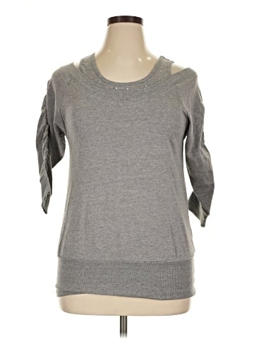 One Step Up 3/4 Sleeve Top (view 1)