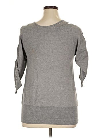 One Step Up 3/4 Sleeve Top (view 2)