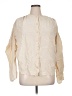 St. John 100% Silk Ivory Long Sleeve Silk Top Size 16 - photo 1