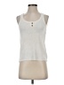 May Berries Silver Sleeveless Top Size S - photo 1