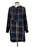 Old Navy Plaid Blue Casual Dress Size L - photo 1