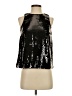 J.Crew Collection 100% Polyester Black Sleeveless Blouse Size XS - photo 1