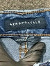 Aeropostale Hearts Blue Jeans Size 00 short - photo 7