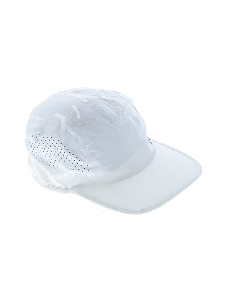 Pre-owned Athleta Baseball Cap In White