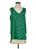 Gibson Green Sleeveless Blouse Size S - photo 1