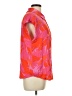 Renuar 100% Polyester Tropical Pink Sleeveless Blouse Size L - photo 4