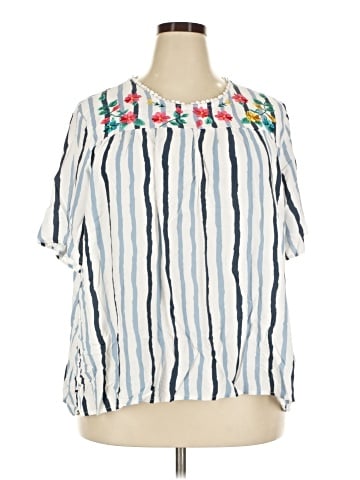 Altar'd State Short Sleeve Blouse (view 1)