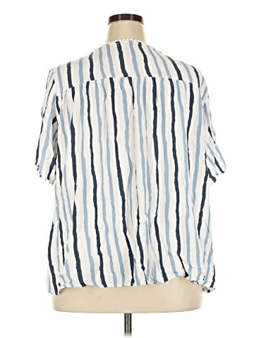 Altar'd State Short Sleeve Blouse (view 2)