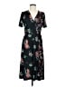 ASOS Floral Black Casual Dress Size 8 - photo 1