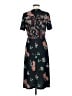 ASOS Floral Black Casual Dress Size 8 - photo 2