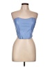 Bershka Blue Sleeveless Blouse Size L - photo 1
