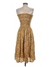 Shein Animal Print Brown Cocktail Dress Size S - photo 2