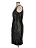 Anne Klein Metallic Black Cocktail Dress Size 10 - photo 5