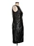 Anne Klein Metallic Black Cocktail Dress Size 10 - photo 4
