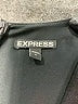 Express Solid Black Cocktail Dress Size 6 - photo 7