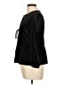 MNG Black 3/4 Sleeve Blouse Size 10 - photo 5