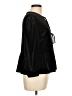 MNG Black 3/4 Sleeve Blouse Size 10 - photo 4