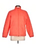 Lands' End 100% Polyester Solid Orange Jacket Size L (petite) - photo 1