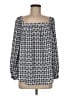 Ann Taylor Blue Long Sleeve Blouse Size M - photo 1