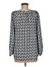 Ann Taylor Blue Long Sleeve Blouse Size M - photo 2
