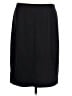 Theory Solid Black Wool Skirt Size 12 - photo 1
