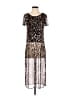 Cha Cha Vente Brown Tan Jumpsuit Size S - photo 1