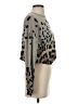 Gaze Animal Print Gray Tan Pullover Sweater Size XS - photo 4