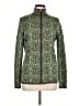 Title Nine 100% Wool Paisley Green Jacket Size L - photo 1