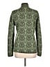 Title Nine 100% Wool Paisley Green Jacket Size L - photo 2