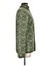 Title Nine 100% Wool Paisley Green Jacket Size L - photo 4