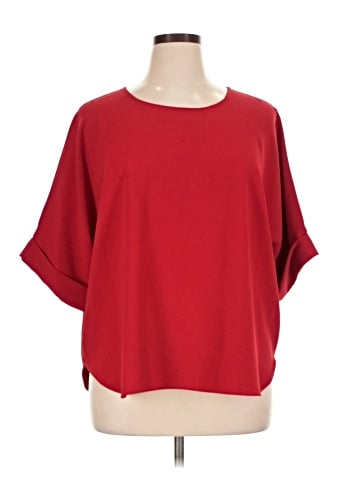 Natori Short Sleeve Blouse (view 1)