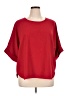 Natori 100% Polyester Red Short Sleeve Blouse Size XL - photo 1